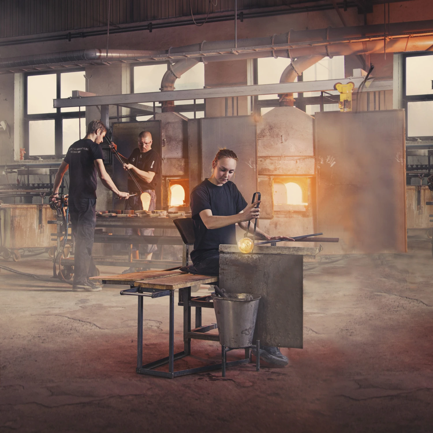 Masq Domino Glazen Sculptuur 2 Masq Domino Glazen Sculptuur - Afbeelding 2