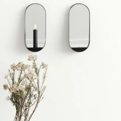 GEJST Glim Spiegel/kandelaar Ovaal 12x28 Cm -Woondecoratie 44247 01 04 938da13f5a