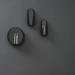 GEJST Glim Spiegel/kandelaar Ovaal 12x28 Cm -Woondecoratie 44247 01 05 ebe278305f