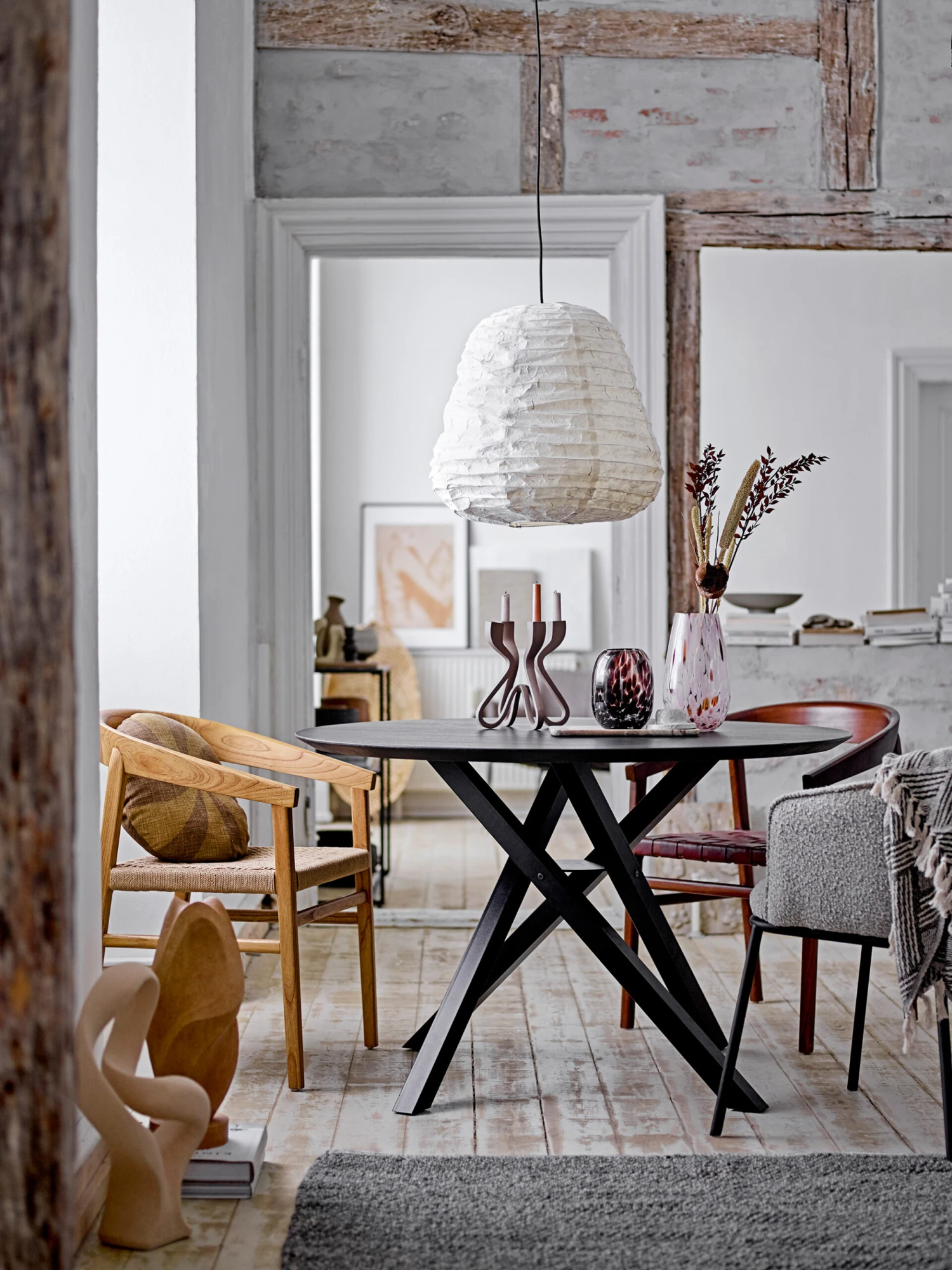 Bloomingville Artem Vaas 25 Cm 2 Bloomingville Artem Vaas 25 Cm - Afbeelding 2