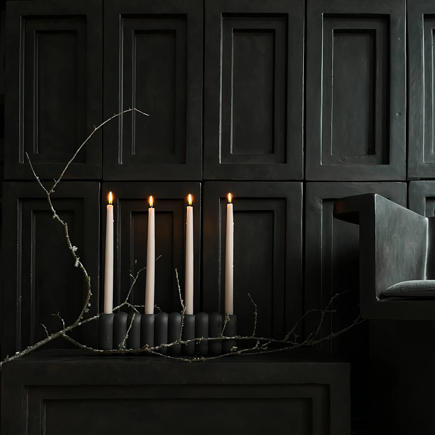 101 COPENHAGEN Tube Kandelaar Coffee 2 101 COPENHAGEN Tube Kandelaar Coffee - Afbeelding 2