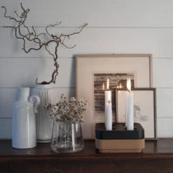 Schaal Van Kurk Voor De Fyran Kandelaars 16x16 Cm -Woondecoratie 572422 01 42 EnvironmentImage 7ee50c2c68