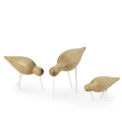 Normann Copenhagen Shorebird Eikenhout-wit -Woondecoratie p 26274 02 02 2c4bc3d52d