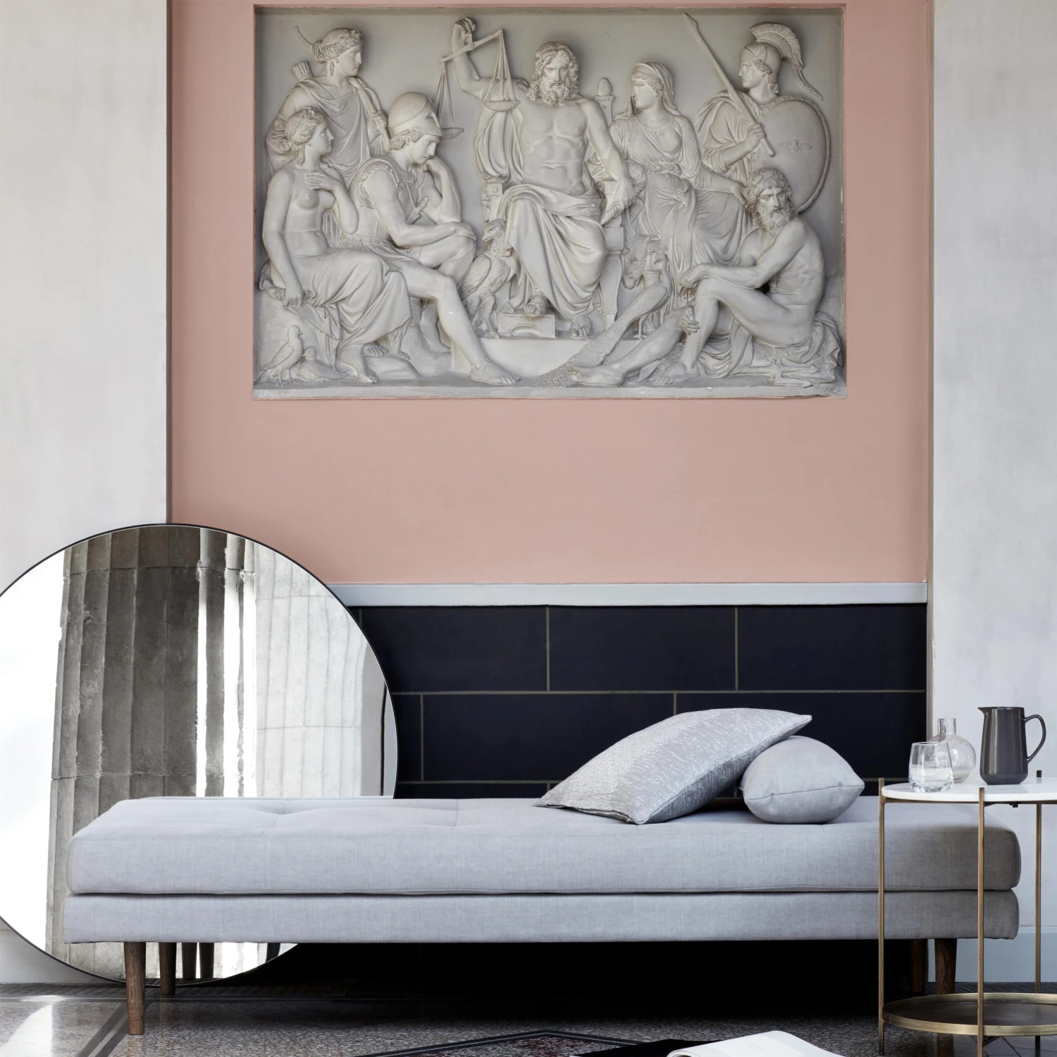 Broste Copenhagen Complete Spiegel Zwart 2 Broste Copenhagen Complete Spiegel Zwart - Afbeelding 2